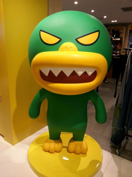 Kakao Friends Angry Tube in Pop Store